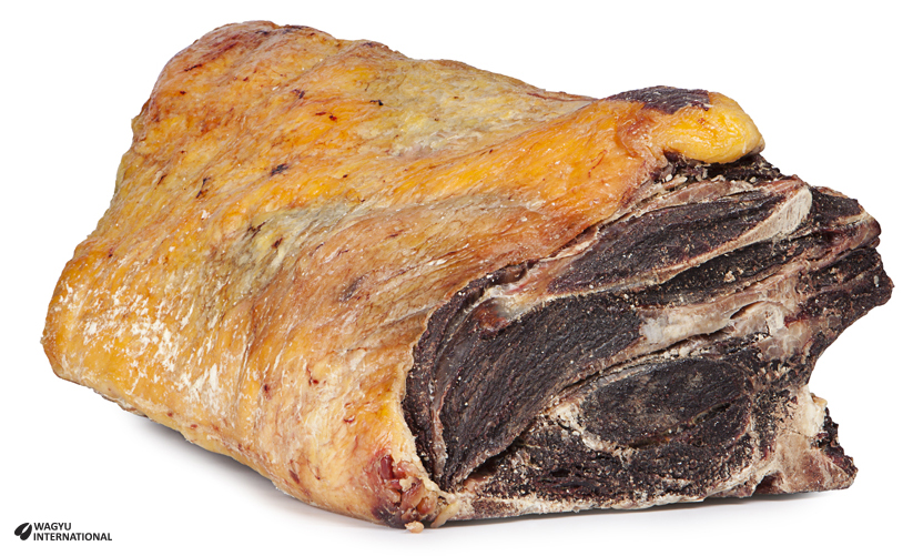 Cut from Rubia Gallega dry aged steak