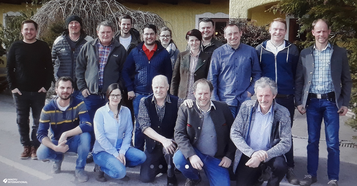 Meeting of Wagyu producers at Wagyu Verband Österreich conference