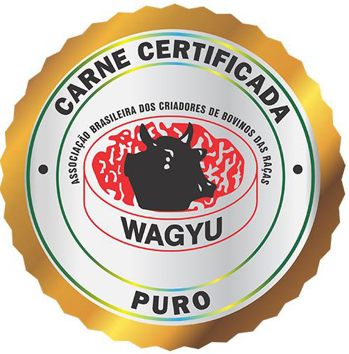 Puro certification seal for Brazil Wagyu association beef